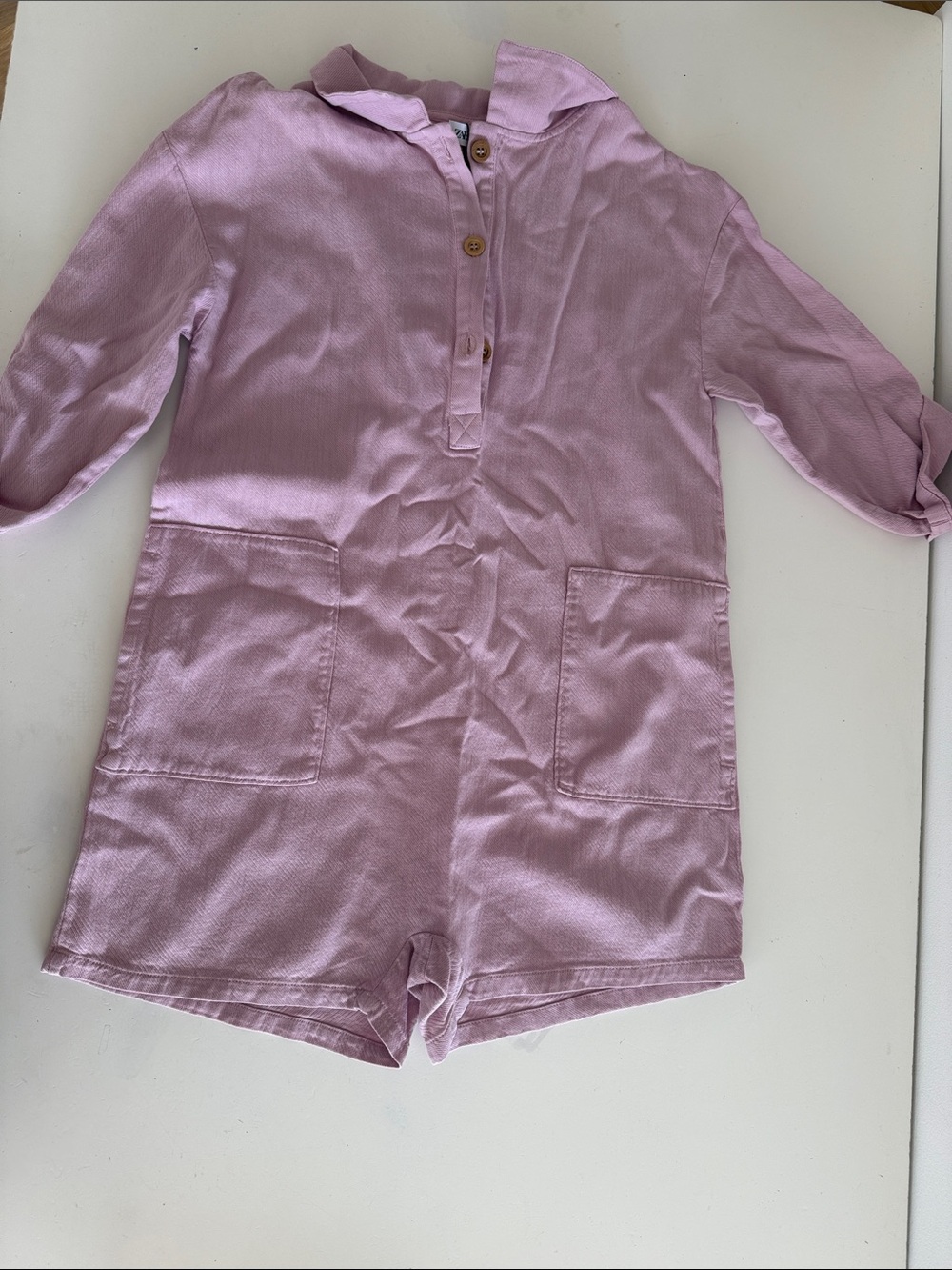 Zara Lilac Girls Romper